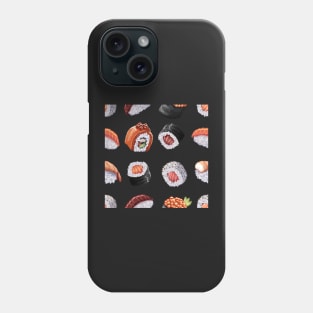 Sushi Japanese Rolls Nigiri Uramaki Phone Case