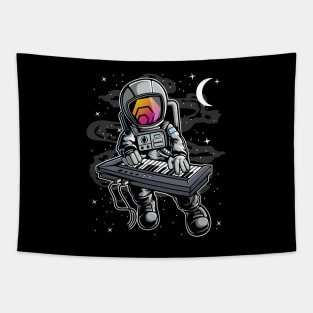 Astronaut Organ HEX Coin To The Moon HEX Crypto Token Cryptocurrency Blockchain Wallet Birthday Gift For Men Women Kids Tapestry