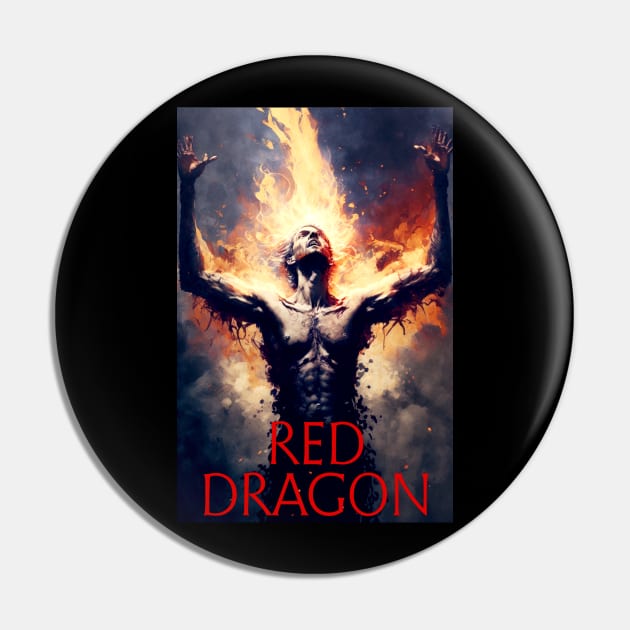 Red Dragon Pin by BarrySullivan