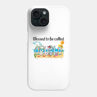 Blessed To Be Called Abuela Summer Beach Happy Mother's Phone Case