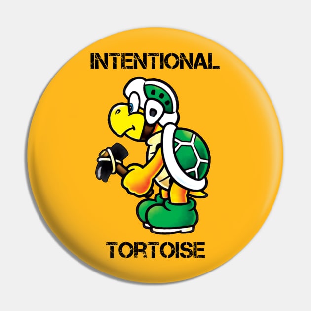 The Intentional TORToise Pin by Tag078