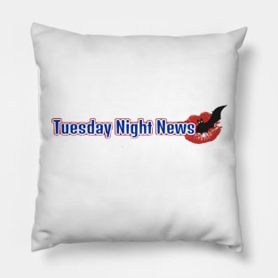 Tuesday Night News Pillow