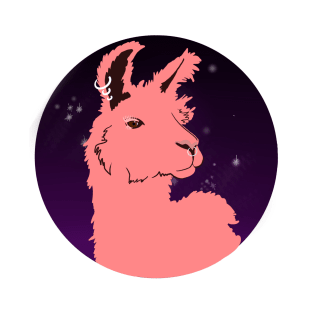 Star Llama Violet T-Shirt