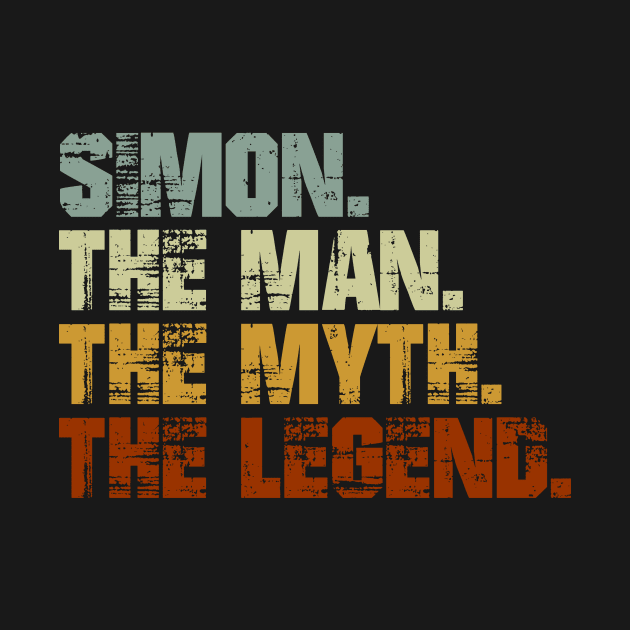 Simon The Man The Myth The Legend by designbym