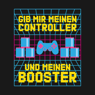 Controller booster gambling gamer gift game T-Shirt