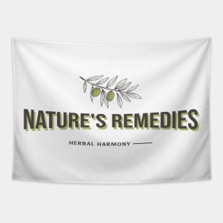 Nature's Remedies Herbal Harmony - Herbalism Tapestry