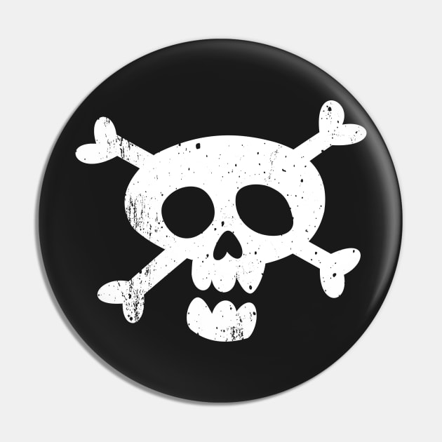 Pirate Skull Pin by tiranocyrus