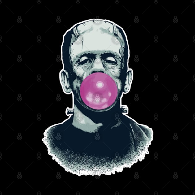 Frankenstein with chewing gum by tzolotov