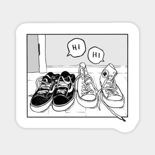 Heartstopper shoes Magnet