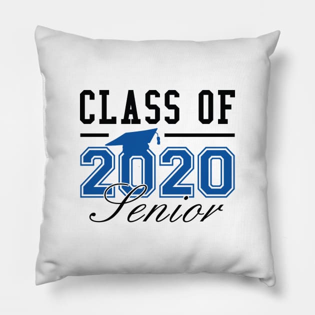 Class Of 2020 Senior Pillow by LuckyFoxDesigns