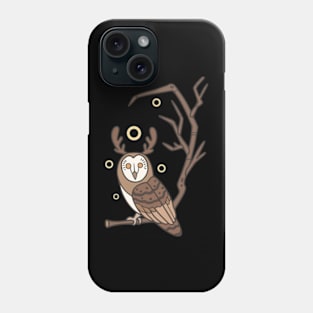 Mysterious owl Phone Case