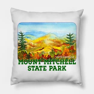 Mount Mitchell State Park, North Carolina Pillow