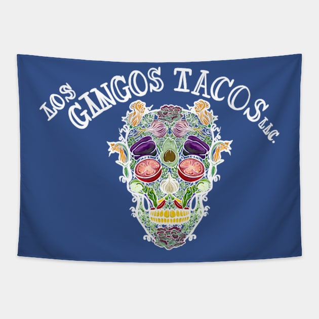 Los Gingos Tacos Logo Tapestry by LosGingosTacos