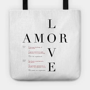 Love meaning Tote