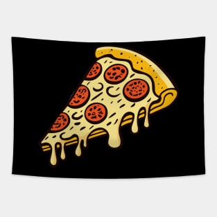 Pepperoni Pizza Yummy Cheese Tapestry