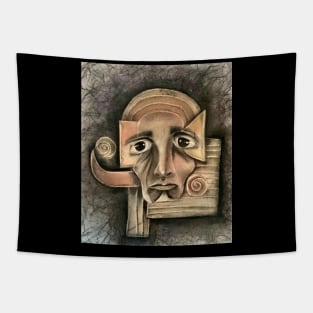 Surreal face Tapestry