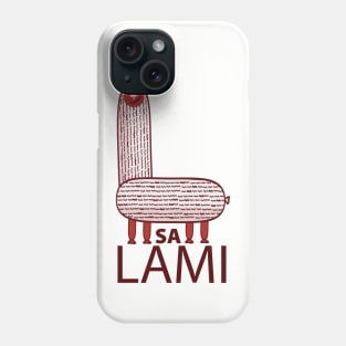 Llama funny pun Phone Case