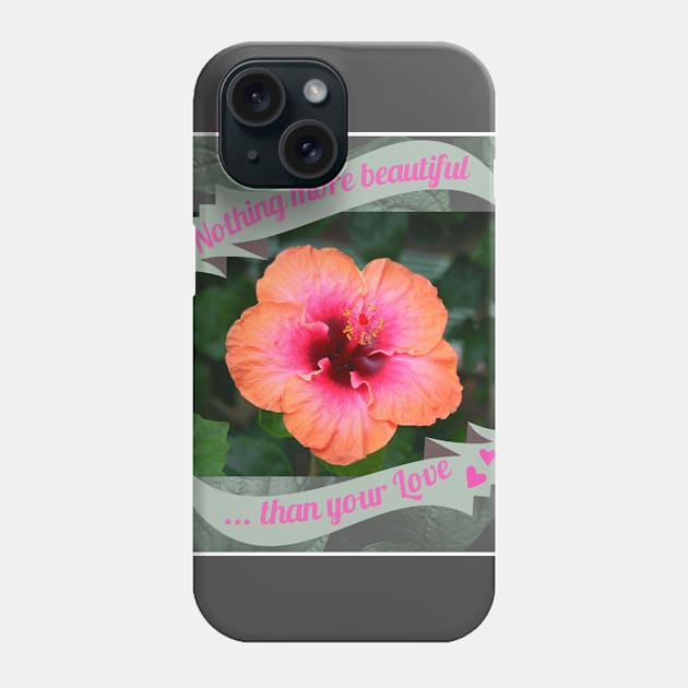 Love Flower Phone Case by KORIography