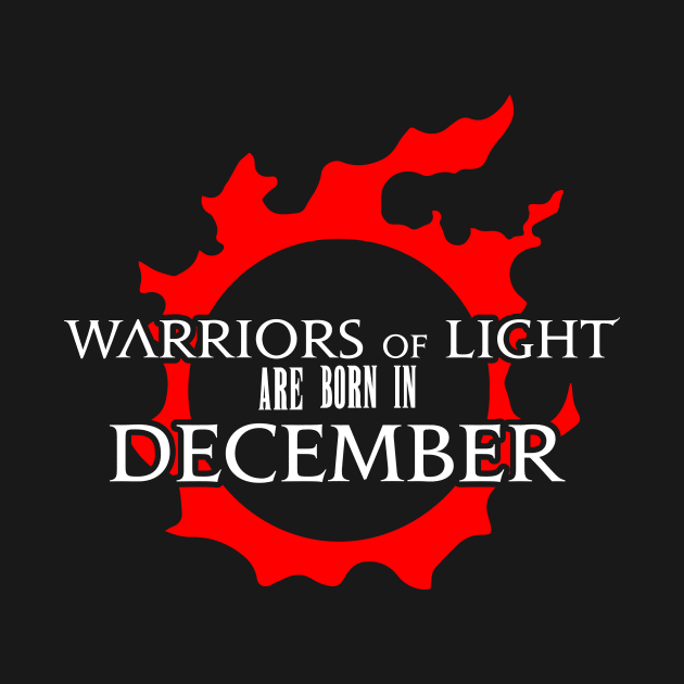 Warriors of Light are born in December Birthday gift by Asiadesign