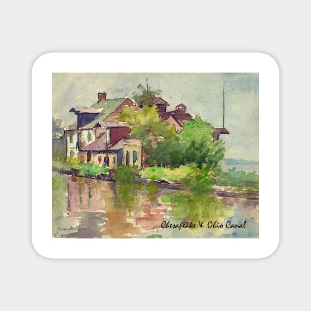 Chesapeake and Ohio Canal NHP Magnet by teepossible
