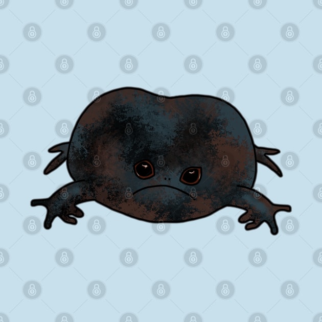 Black Rain Frog by okpinsArtDesign