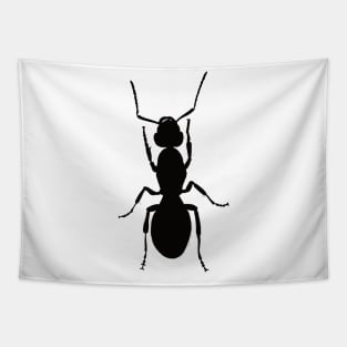 Black Field Ant Queen Tapestry