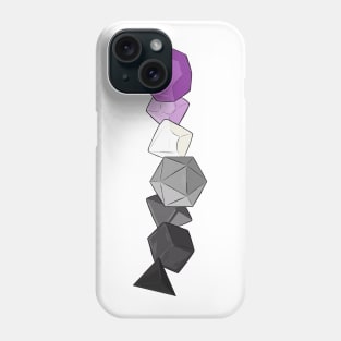 Pride Dice Ace Asexual Phone Case