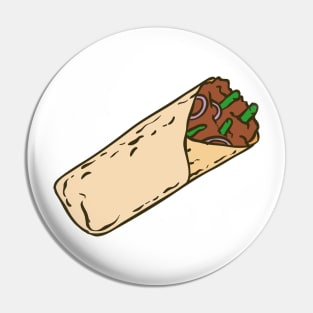 Burrito Pin