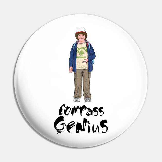 Compass Genius Pin by PreservedDragons