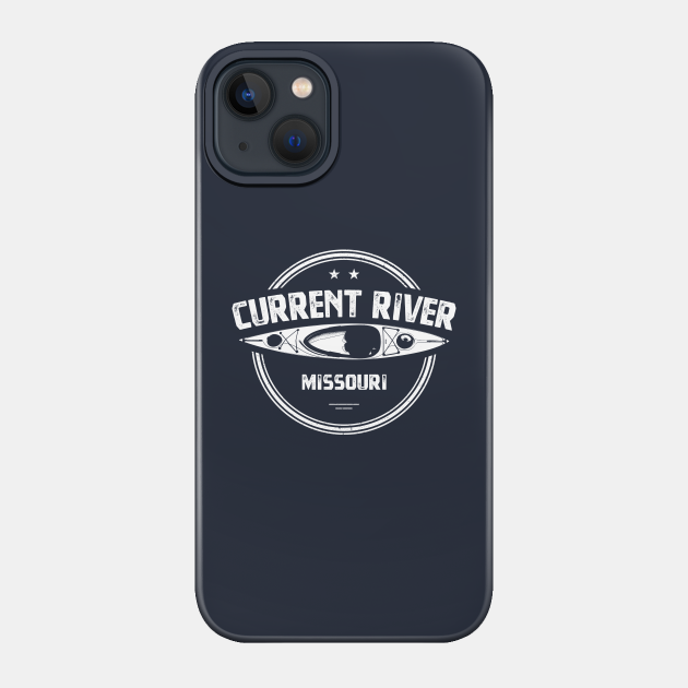 Current River Missouri Kayaking - Current River - Phone Case