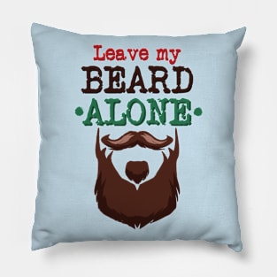 Man Beard Pillow