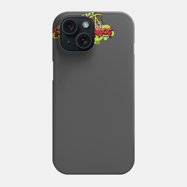 Graffiti style coaster Phone Case by COASTER TRAXX MERCH