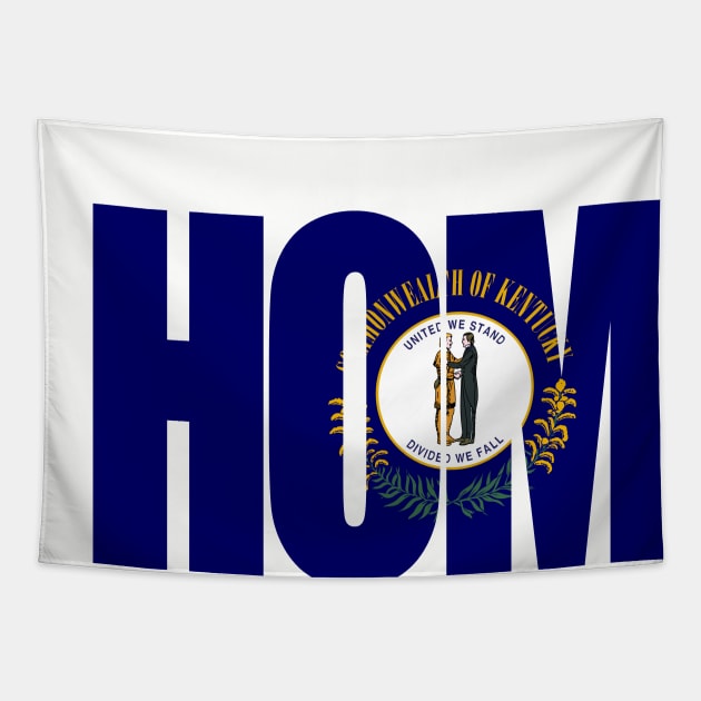 Kentucky Home - State Flag Tapestry by DonDota