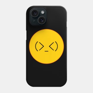 sad and cool emoji Phone Case