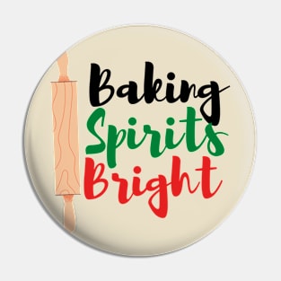 Baking Cheer Pin