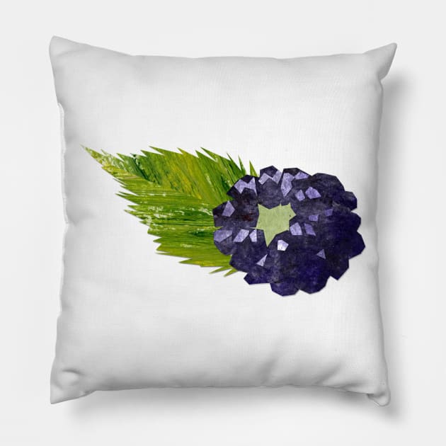 Blackberry Pillow by Babban Gaelg