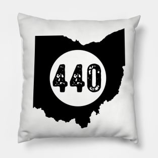 440 area code Cleveland Ohio Pillow