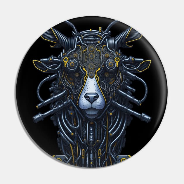 Electric Sheep Pin by Houerd