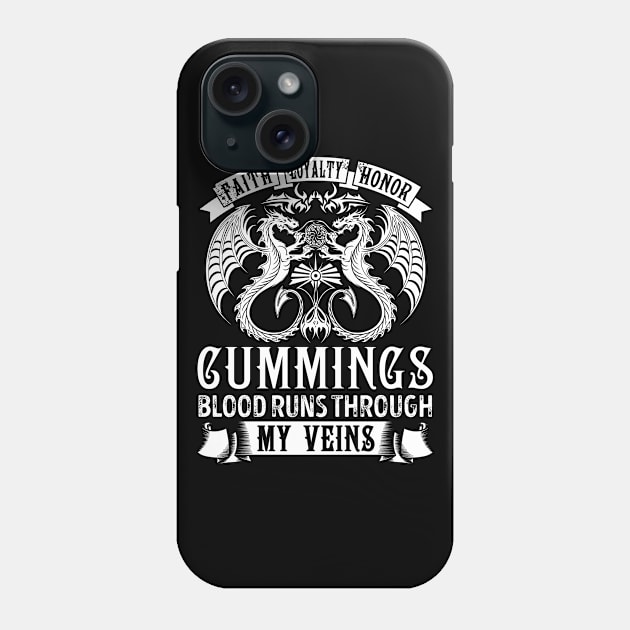 CUMMINGS Phone Case by T-shirt with flowers