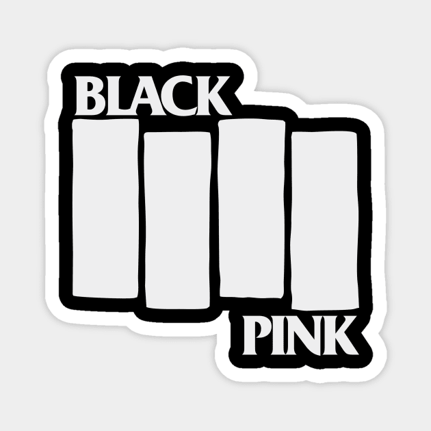 Black Pink parody Magnet by Gientescape