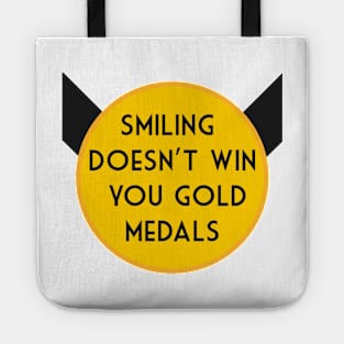 Smiling doesn't win you gold medals - simone biles - dancing with the stars Tote