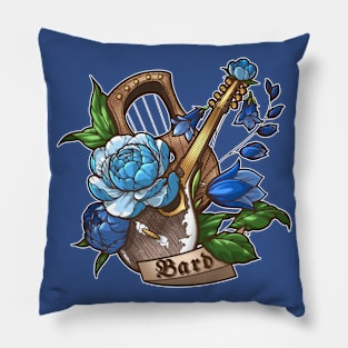 Bard Class - D&D Class Art for players of DnD tabletop or video games Pillow