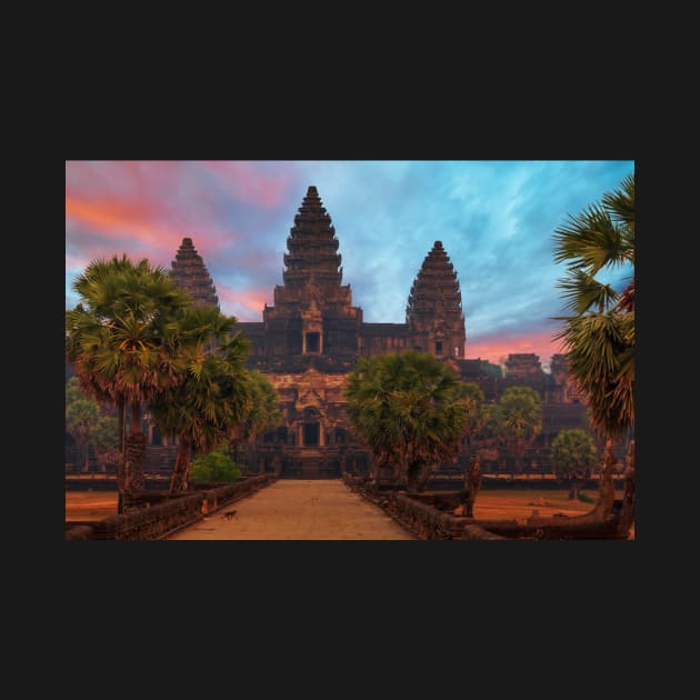 Angkor Wat Sunset by dags