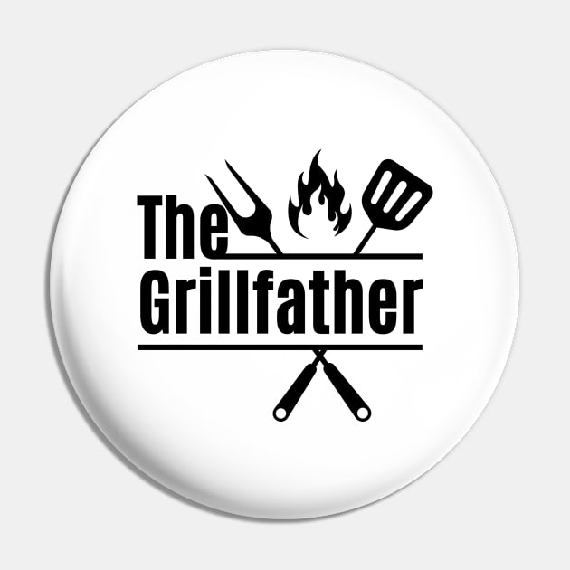 The Grillfather Pin by PARABDI