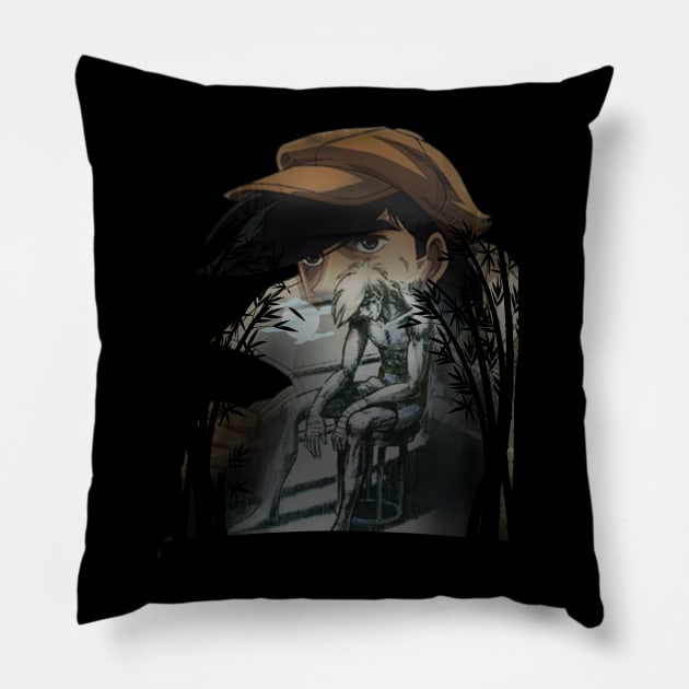 Ashita No Joe the Last Fight Pillow by AssoDesign