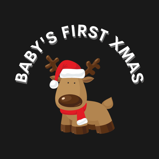 Baby's First Christmas Apparel by Topher's Emporium