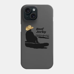 Beef Jerky Cowboy. Phone Case