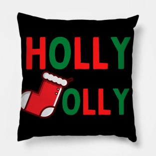 Holly Jolly Pillow