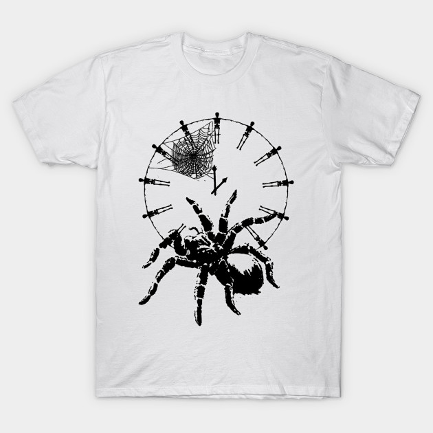 Spider O Clock Spider T Shirt Teepublic De