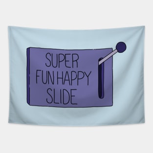 Fun happy slide Tapestry